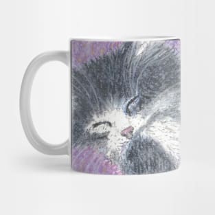 fluffy kitten Mug